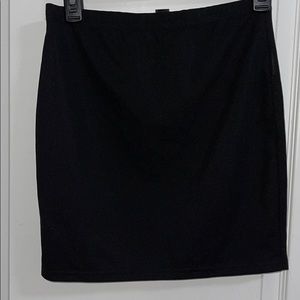 SHEIN Black thin Skirt.